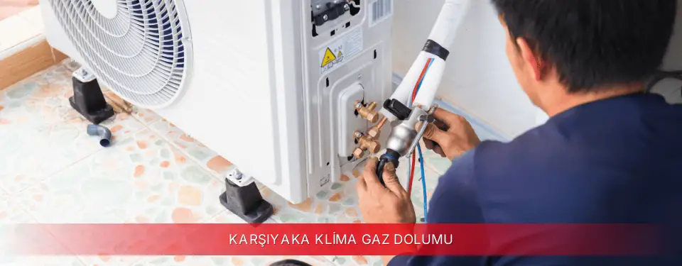 Karşıyaka İlçemi Dijitsu Klima Gaz Dolumu